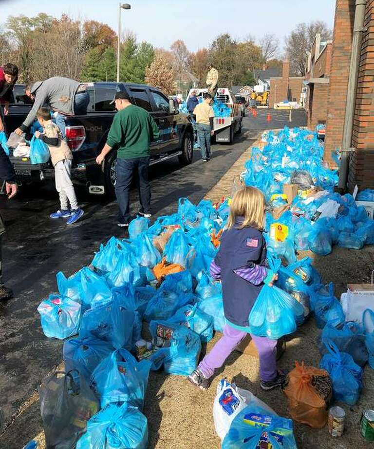 Scouting For Food Drive Event Rallies For Glen Ed Food Pantry