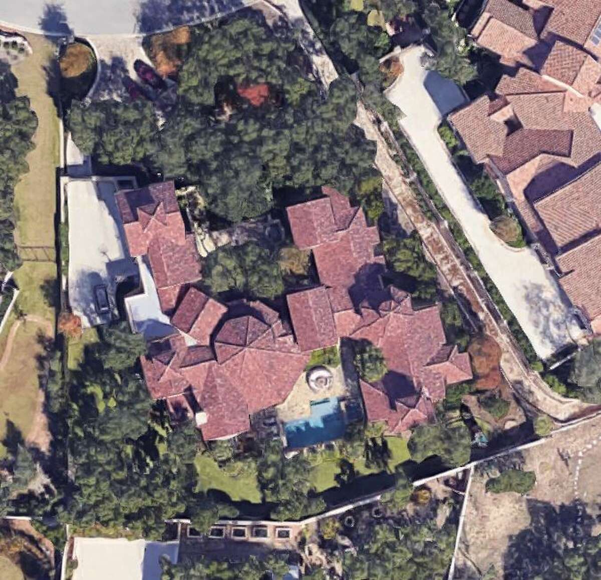 Brian K Alfaro has so far been allowed to keep his Shavano Park home with an assessed value of $2.8 million, according to Bexar County property records.
