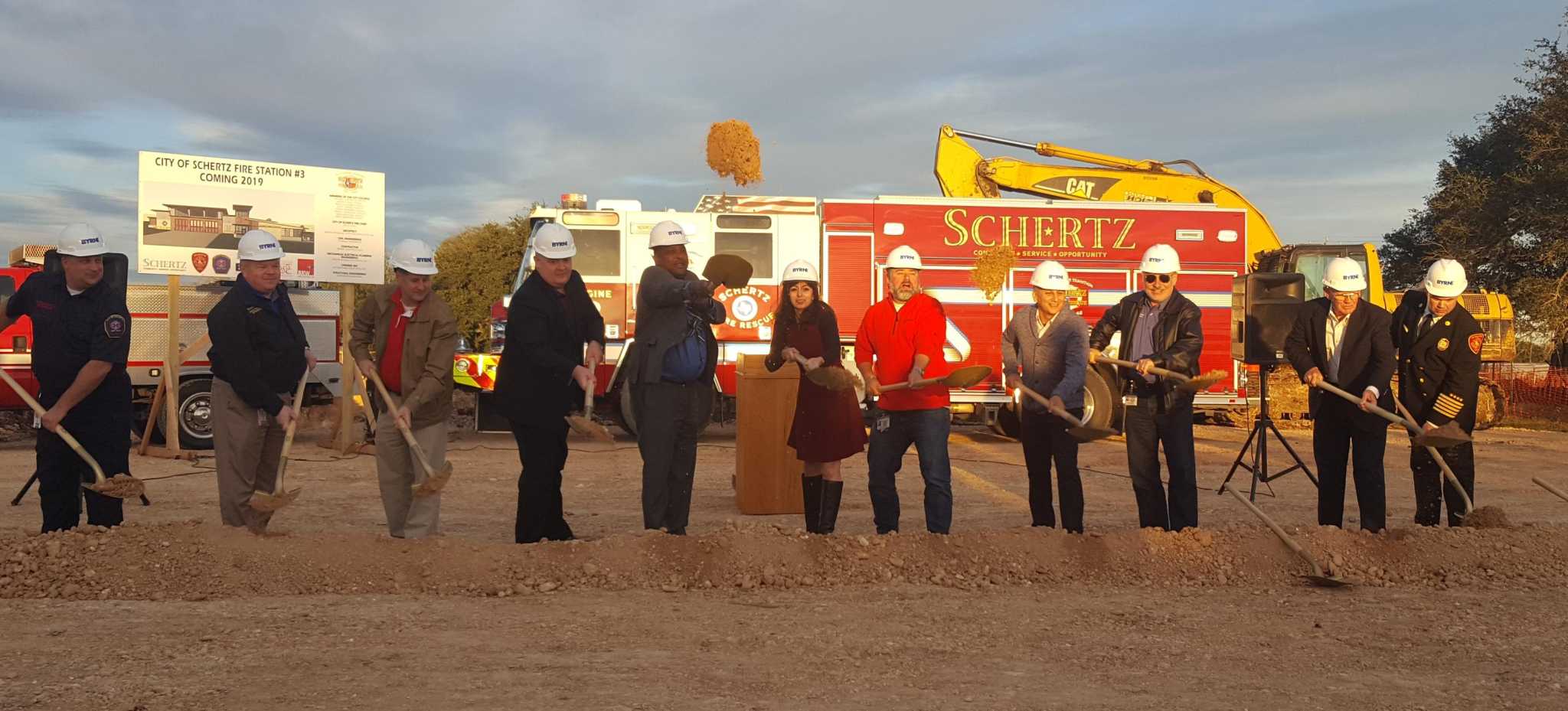 Schertz Breaks Ground On New Fire Station