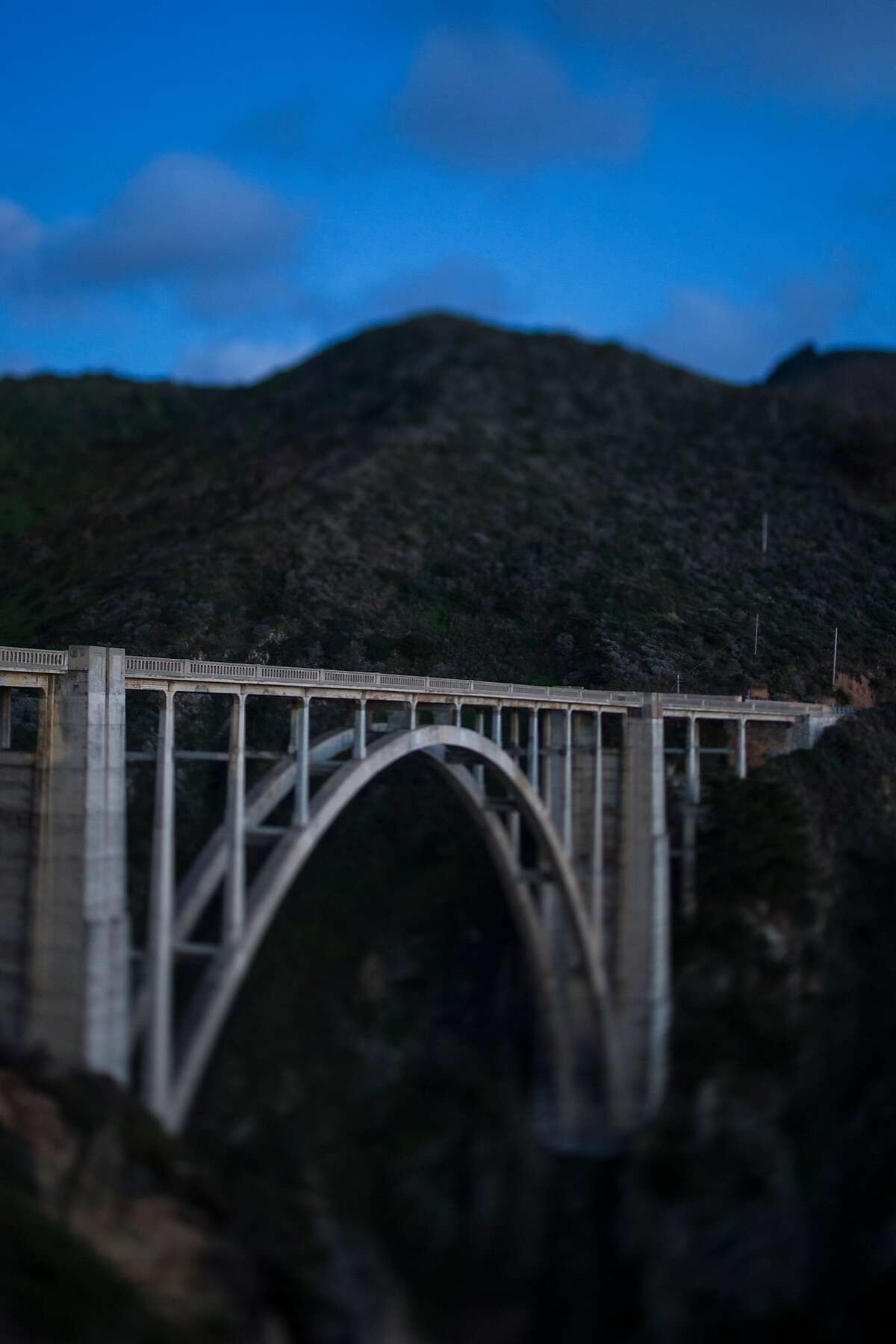 Bixby Bridge on Highway 1 near Big Sur, Calif.