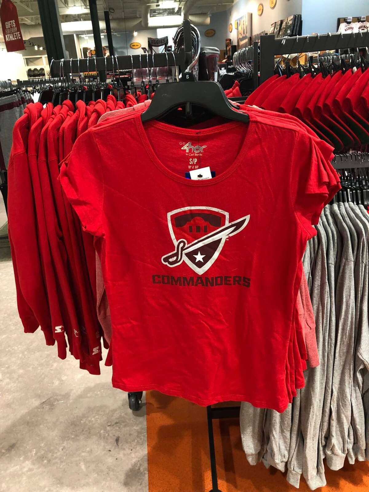San Antonio Commanders gear now available