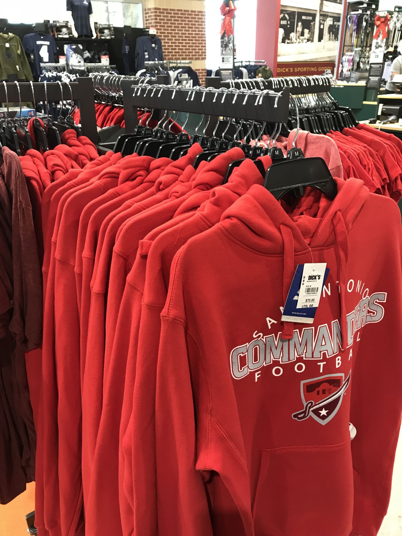 San Antonio Commanders gear now available