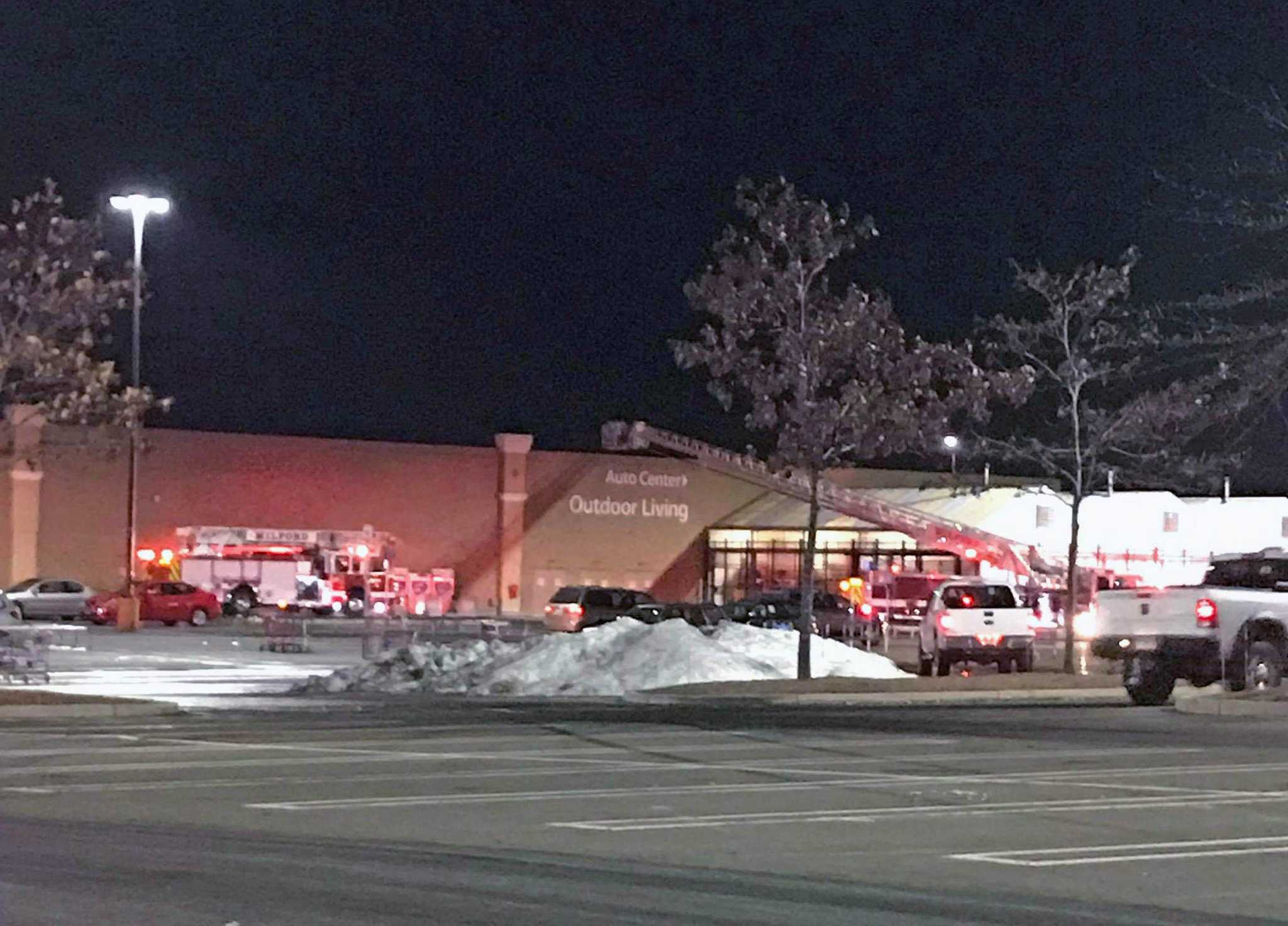 Reports Minor fire extinguished at WalMart store in Milford