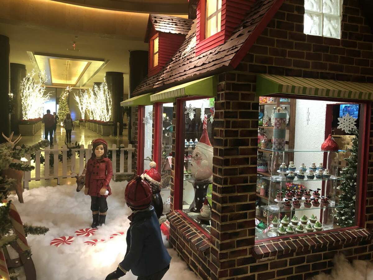 The largest and most fattening gingerbread candy shop in Houston makes
