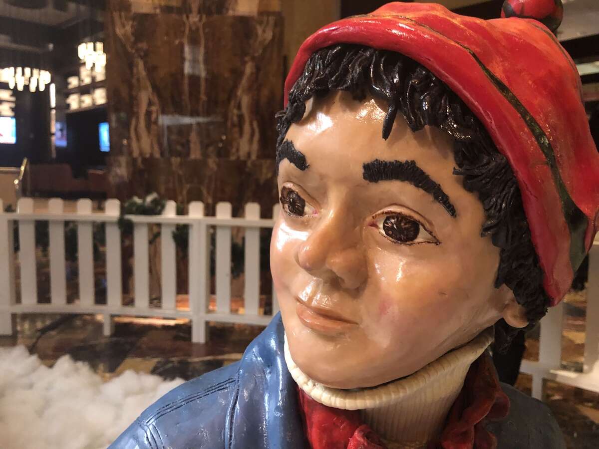 The largest and most fattening gingerbread candy shop in Houston makes