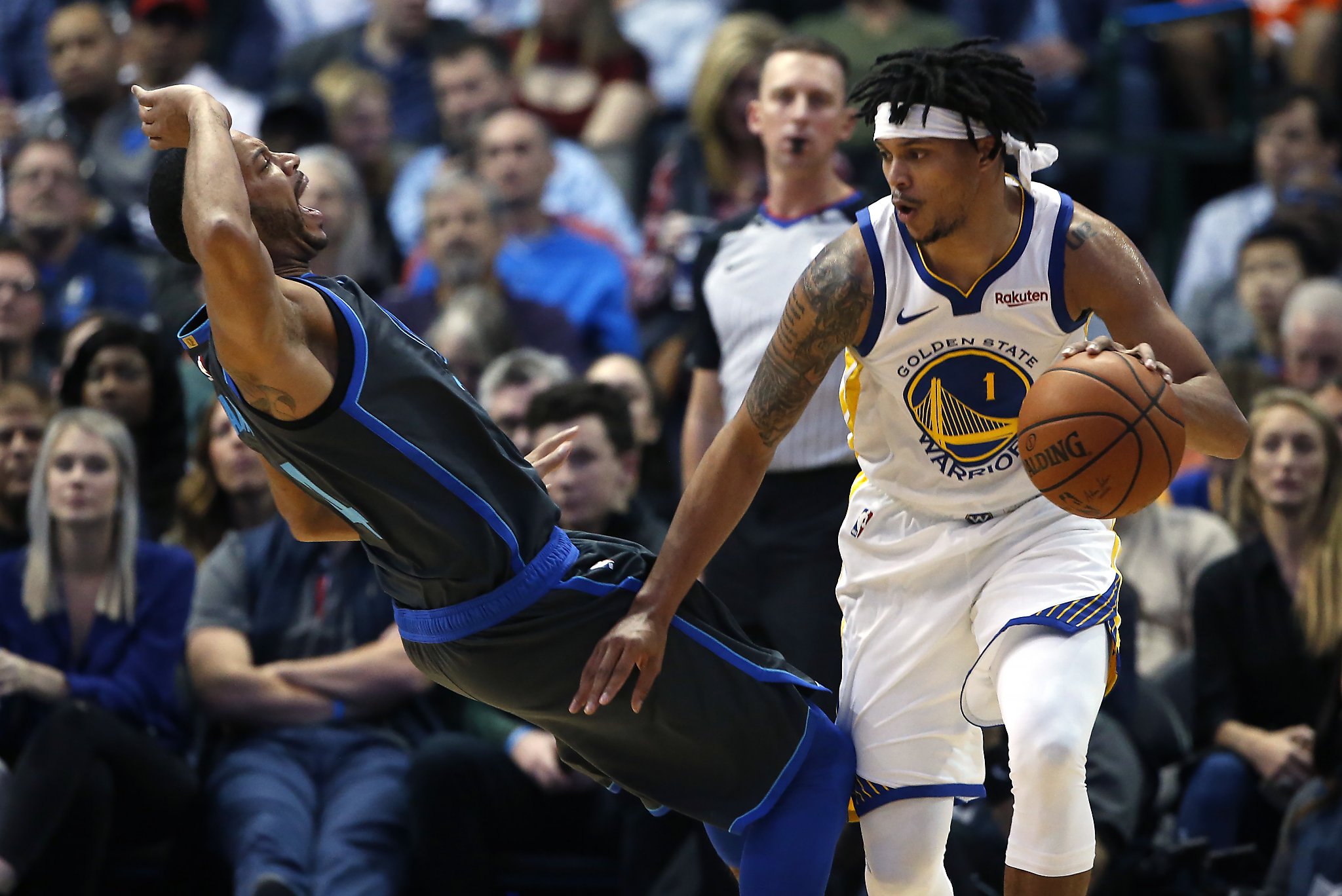 Warriors' Damion Lee in NBA COVID protocol, says he got vaccine