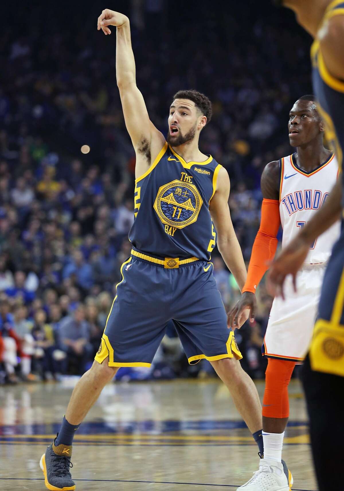 Klay Thompson - Golden State Warriors - 2018 JBL Three-Point Contest -  Event-Worn Shorts