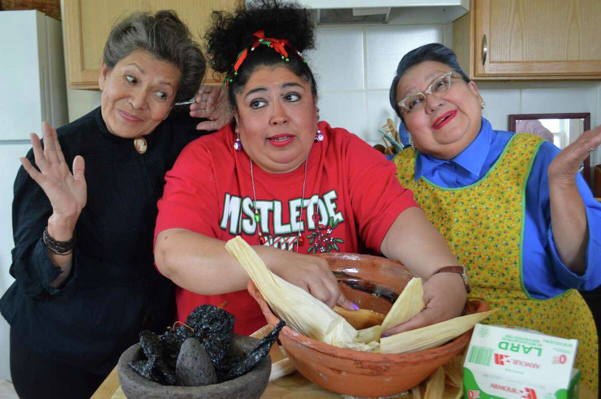 “Las Nuevas Tamaleras”: Alicia Mena’s always-anticipated holiday play about inexperienced cooks receiving guidance on tamal-making from the ghosts of a couple of masters, pays its annual visit. This marks the 26th holiday season that the show has been staged here. Opens Friday. 8 p.m. Fridays-Saturdays and 3 p.m. Sundays through Dec. 15, Thiry Auditorium, Our Lady of the Lake University, 411 S.W. 24th Street. $15 to $25 at the box office or lastamaleras.com. — Deborah Martin