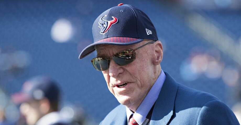 NASHVILLE, TN - DECEMBER 3:  Owner Robert McNair of the Houston Texans on the field before a game against the Tennessee Titans at Nissan Stadium on December 3, 2017 in Nashville, Tennessee.  The Titans defeated the Texans 23-14.  (Photo by Wesley Hitt/Getty Images) Photo: Wesley Hitt/Getty Images