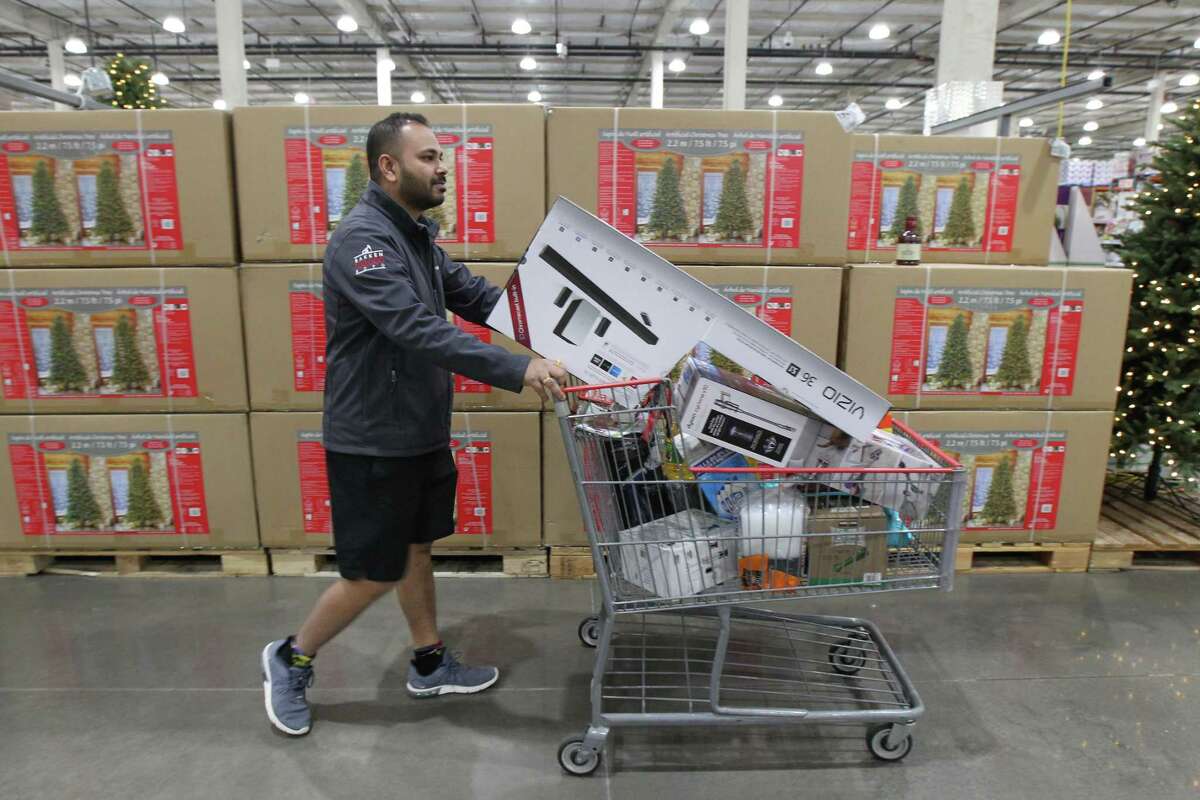 Sap Basu decided he wanted to experience Black Friday at Costco, 3832 Richmond Friday, Nov. 23, 2018, in Houston.