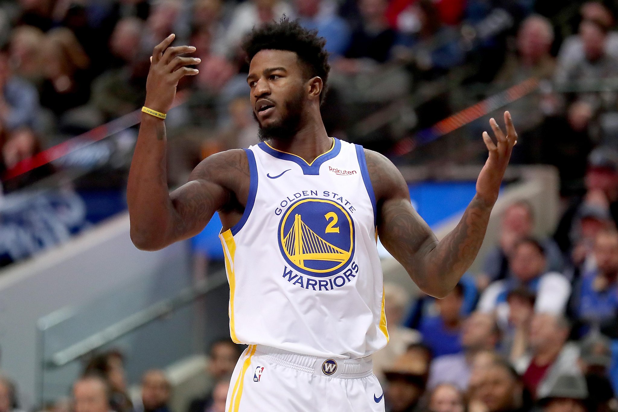 Warriors’ Jordan Bell makes case for more playing time
