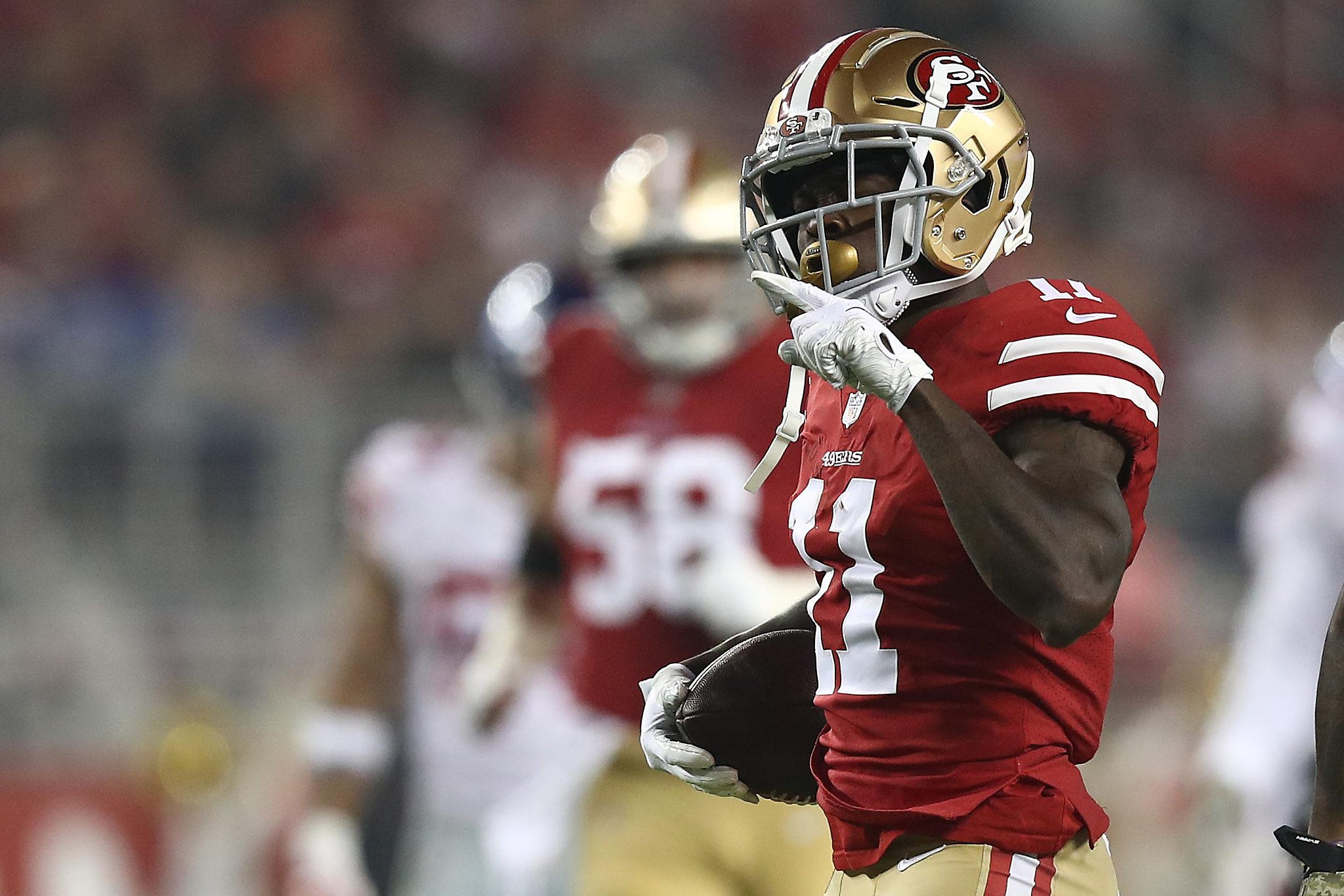 49ers Marquise Goodwin excused for personal matter