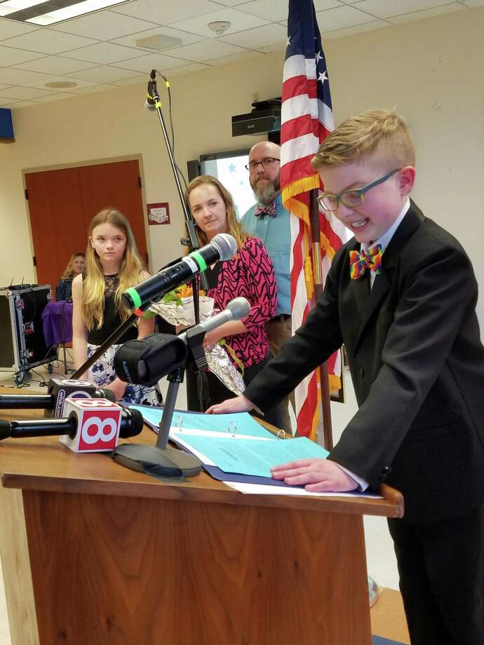 Running on LGBTQ platform, East Hampton girl, Avon student elected