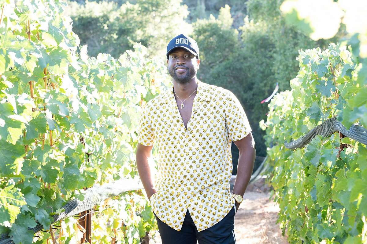 NBA star Dwyane Wade owns D Wade Cellars in partnership with Napa's Pahlmeyer family.