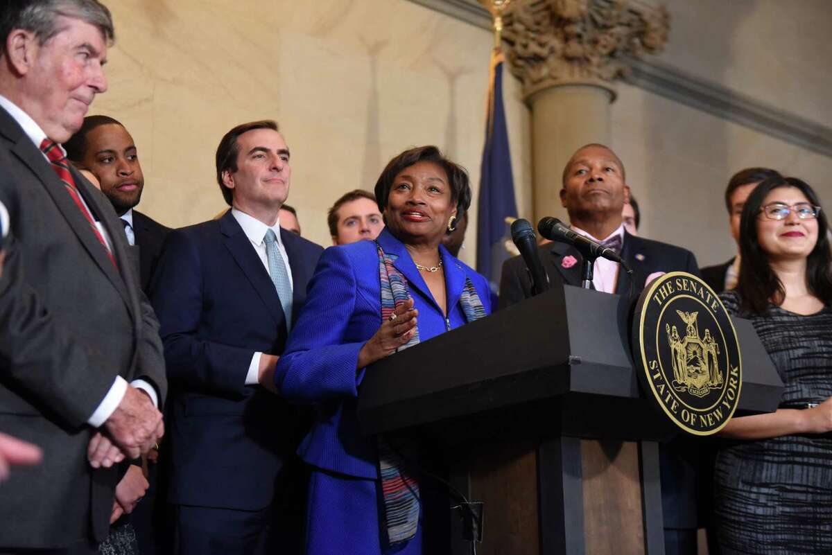 Democrats are ascending to the majority of the state Senate in January, but it's likely they'll only get a minority of the chamber's four appointments to the state's ethics oversight commission. (Will Waldron/Times Union)