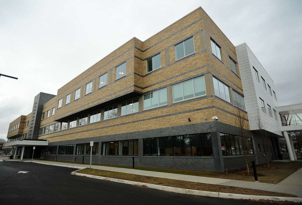 The new Stratford High School opens to students in Stratford, Conn. on Monday, November 26, 2018.