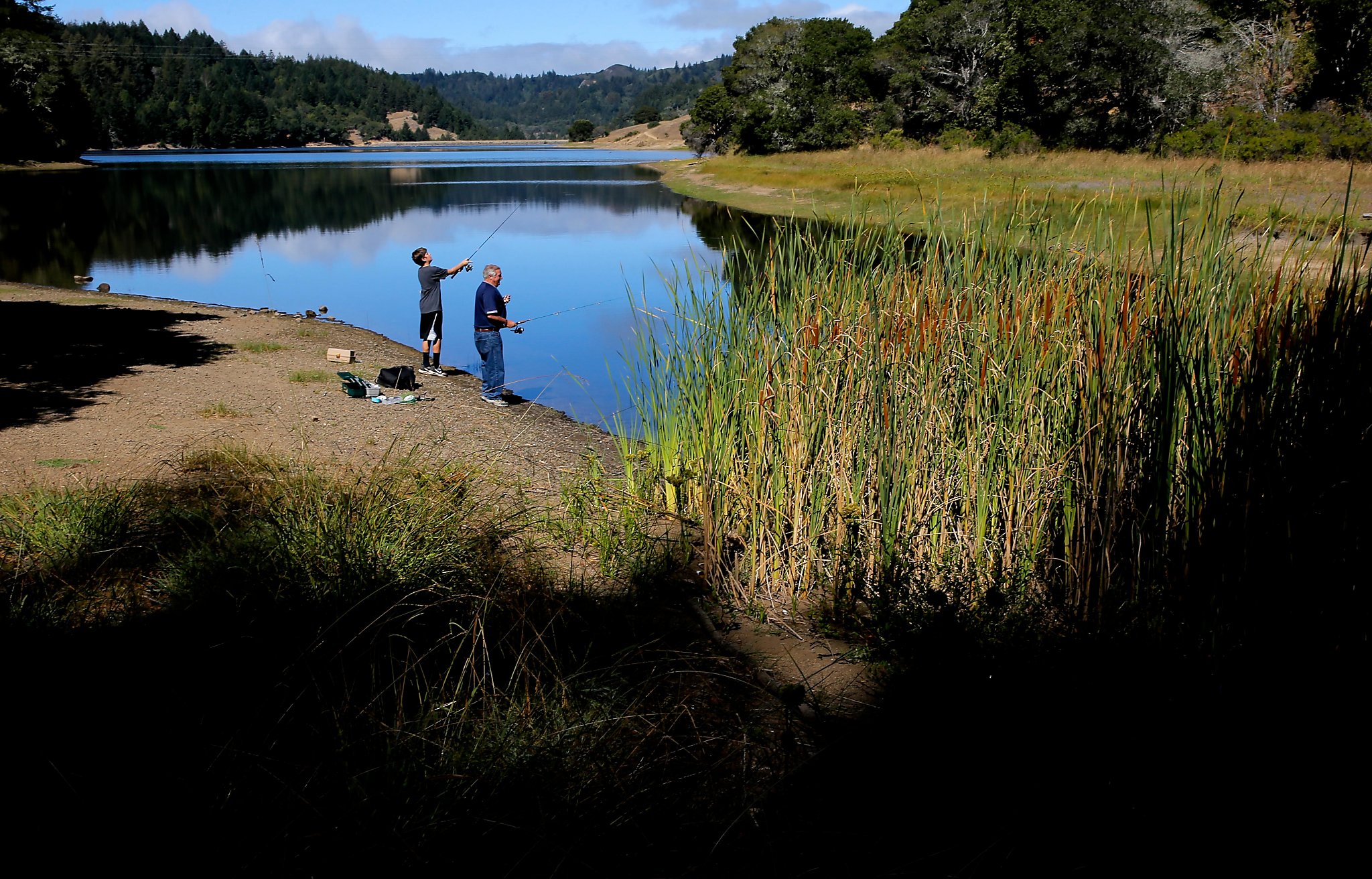 Rain, trout stocks revitalize Bay Area lakes