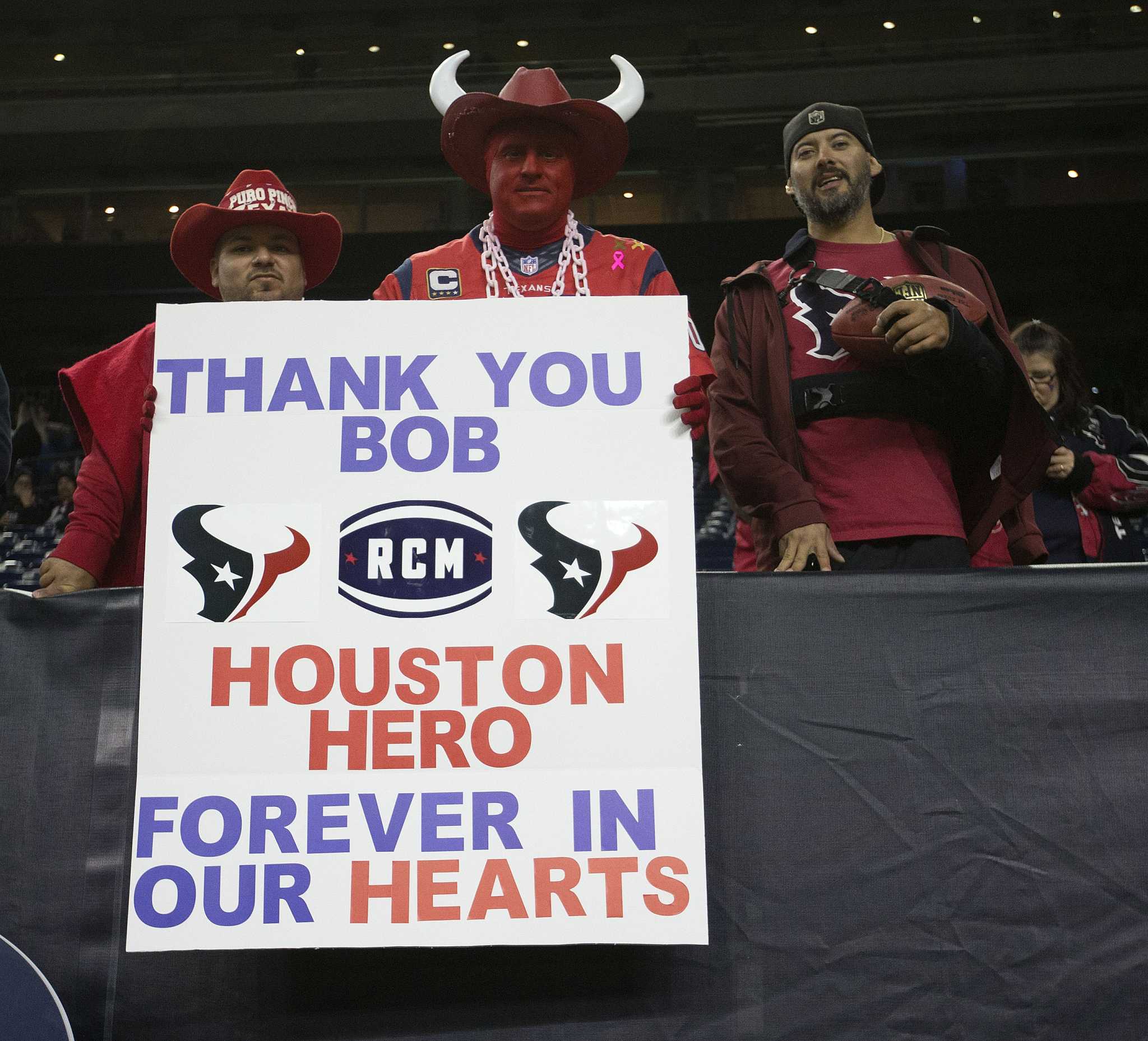 Houston Texans: Bob McNair honored before Monday's victory vs. Titans