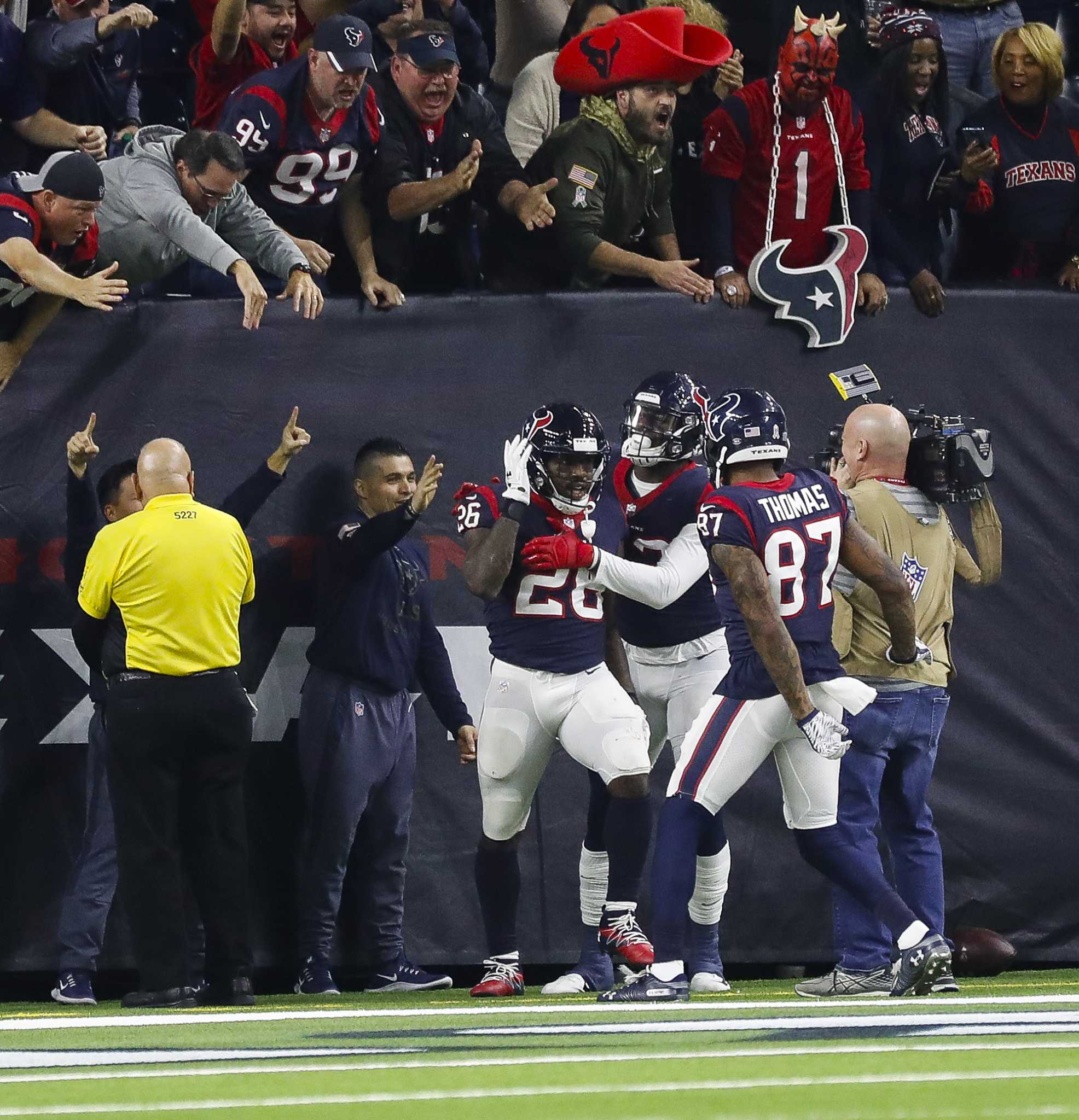 Houston Texans: Bob McNair honored before Monday's victory vs. Titans