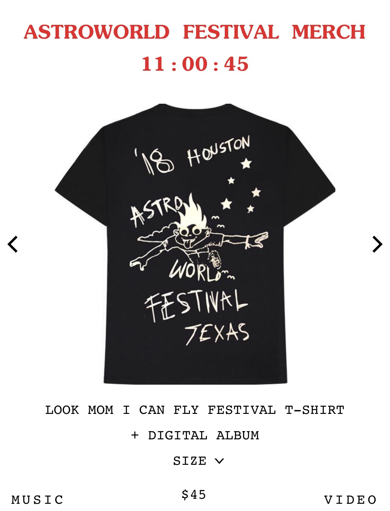 Travis Scott unveils ASTROWORLD Festival merch sale for Cyber