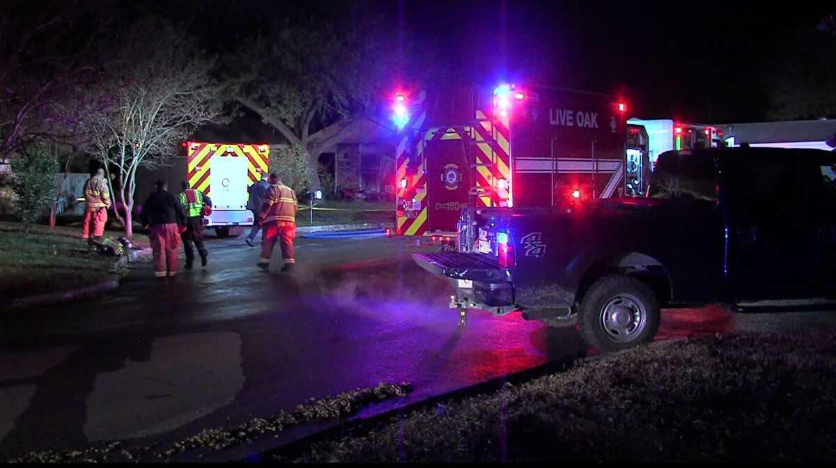 The fire was reported around 10 p.m. in the 300 block of Mountain Shadows Street. Firefighters were able to extinguish the blaze and retrieve the woman from the home, but after several minutes of unsuccessful attempts at resuscitation, she was pronounced dead.