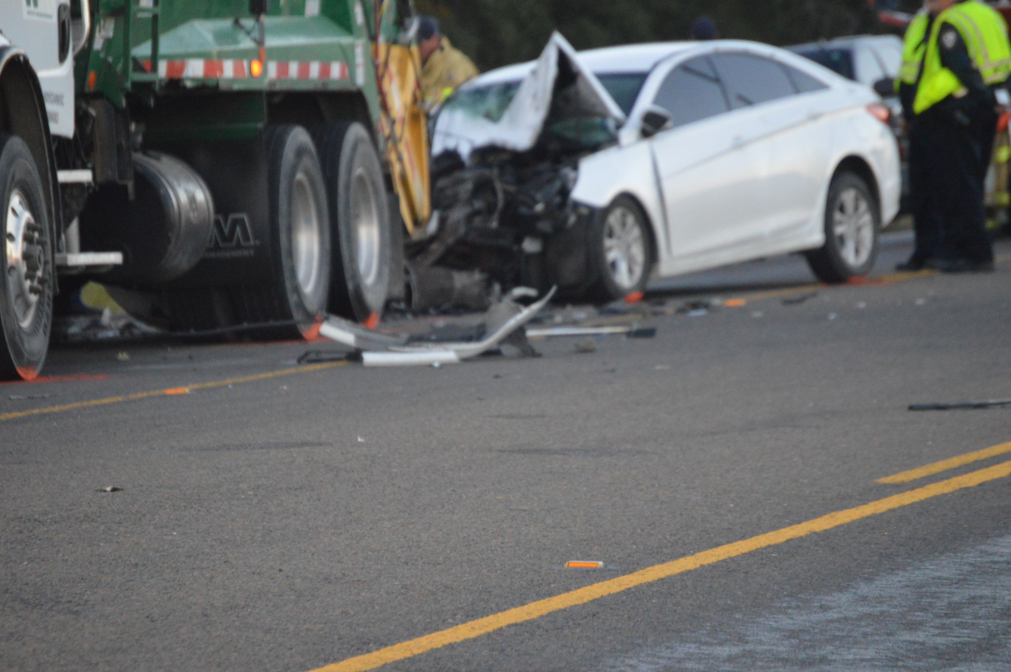 Beaumont man killed after car hits garbage truck ID d