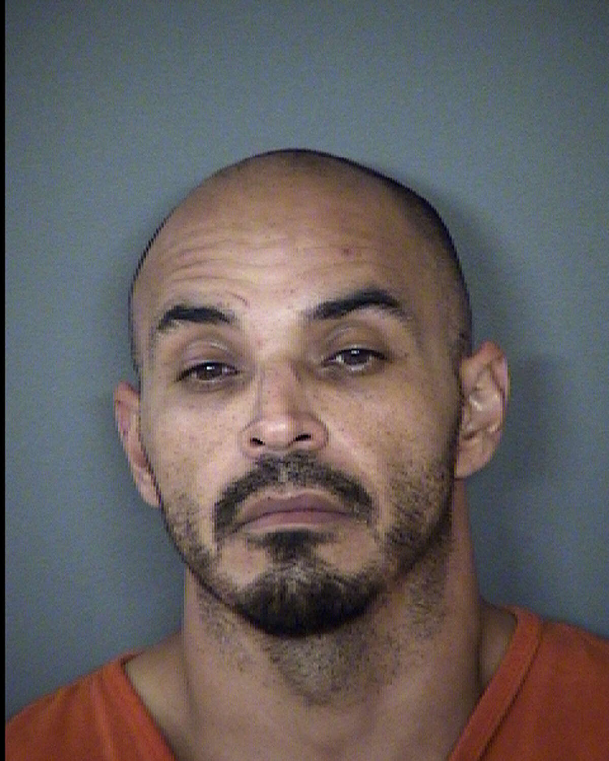 Ruben Calderon, 34, was arrested on multiple charges after he was allegedly pulled over with a missing 5-month-old child.
