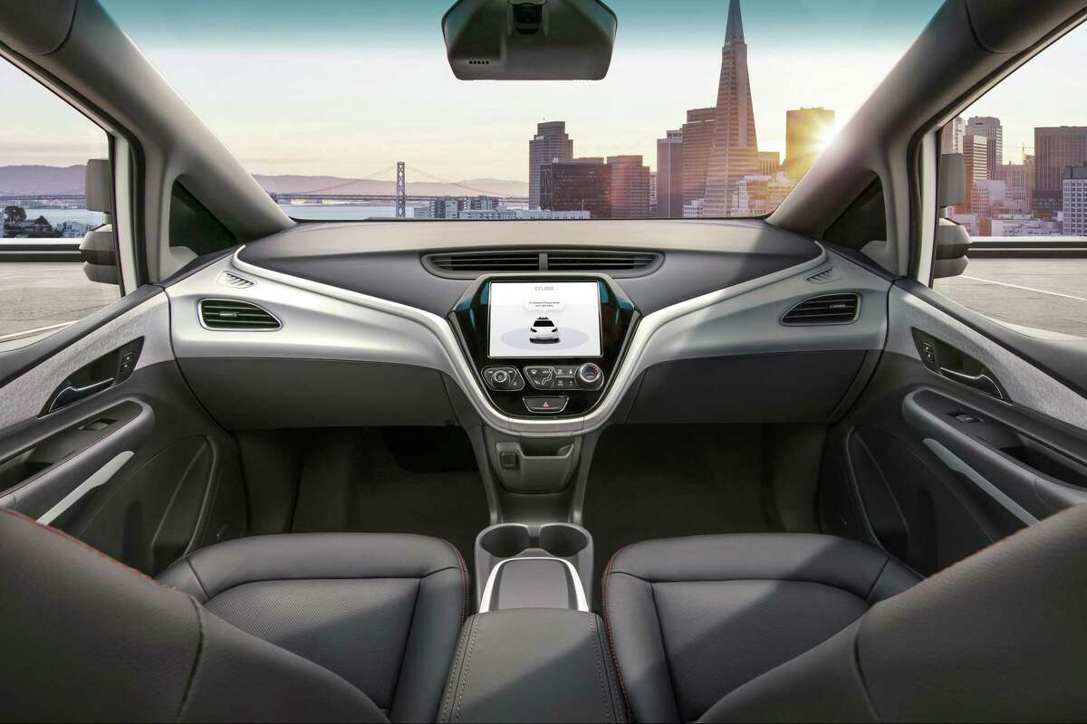 In a photo provided by General Motors, the Cruise AV, with no driving wheel or pedals, could be ready for commercial ride services next year if it gets the necessary federal and state approvals. (G.M. via The New York Times) -- NO SALES; FOR EDITORIAL USE ONLY WITH GM DRIVERLESS CAR BY NEAL E. BOUDETTE FOR JAN. 13, 2018. ALL OTHER USE PROHIBITED. --