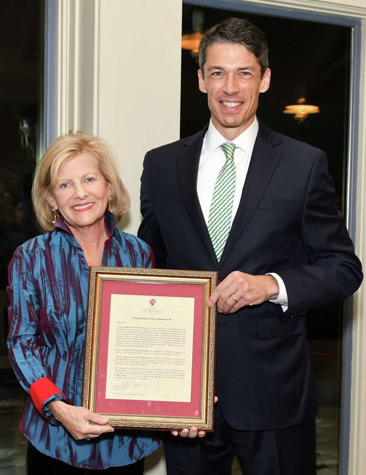 Gunnery Presents Friend Of The Green Award