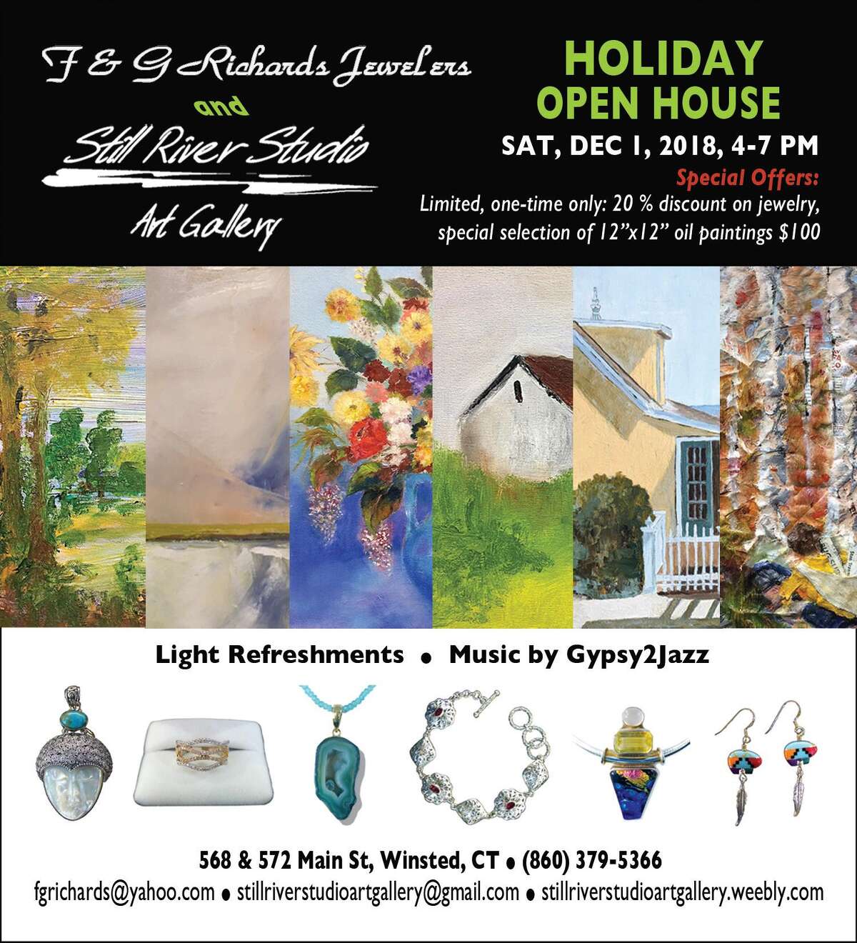 Winsted’s Still River gallery artists guests for holiday