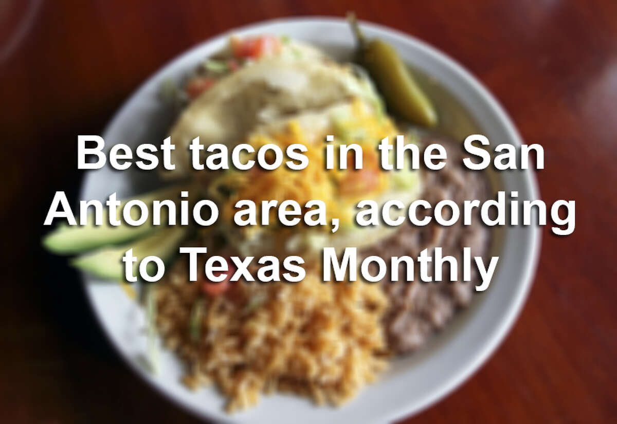 Twenty San Antonio restaurants were named on Texas Monthly's list of "120 tacos you must eat before you die," published in 2015. Click ahead to see the taco spots worth visiting.