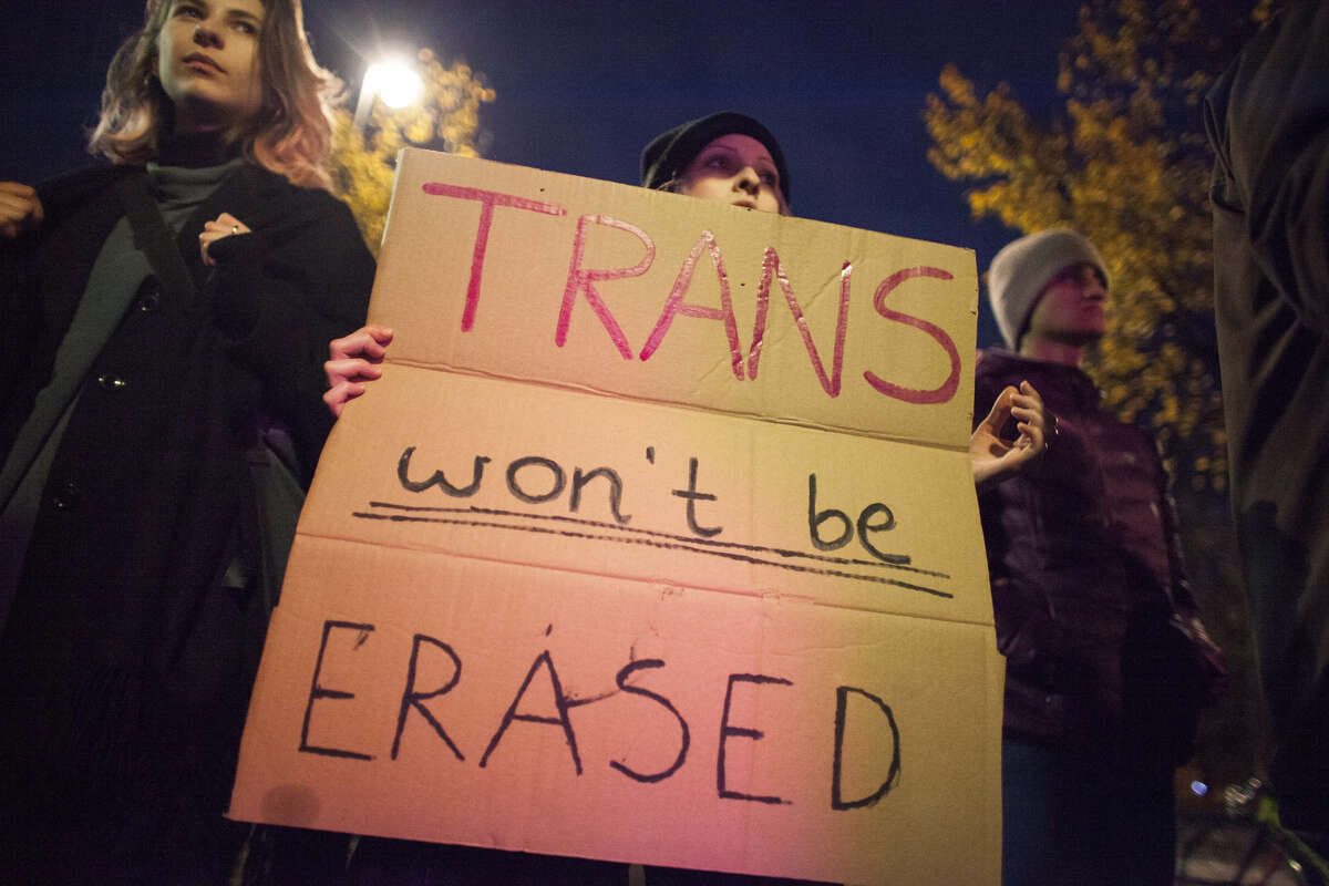 In October, New York Times reported about a memo prepared by the Department of Health and Human Services that urged a federal redefinition of "sex as either male or female," effectively nullifying the existence of transgender people.