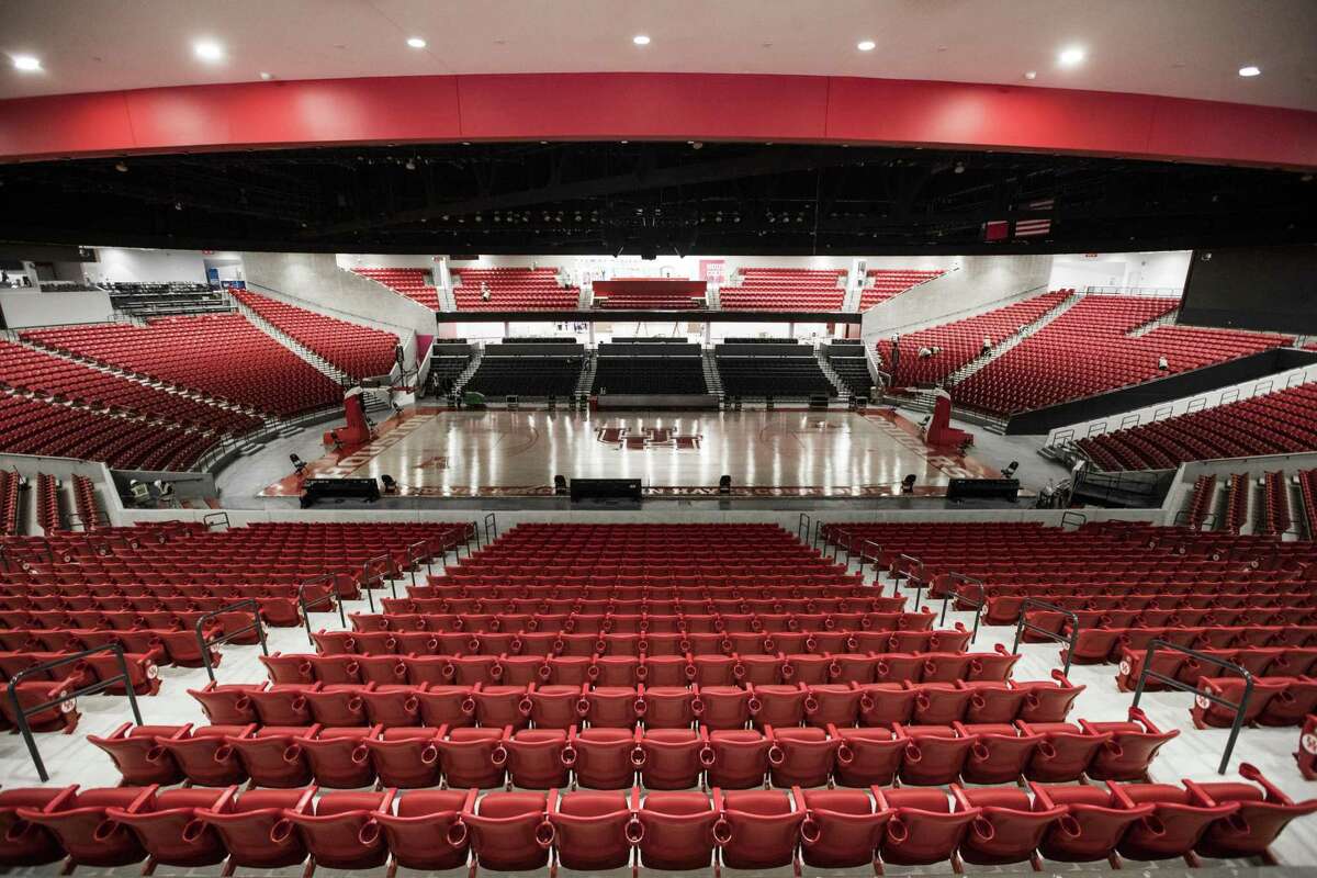 This is what a $60 million transformation looks like. UH will host 18th-ranked Oregon on Saturday night in the official opening of the 7,100-seat Fertitta Center.