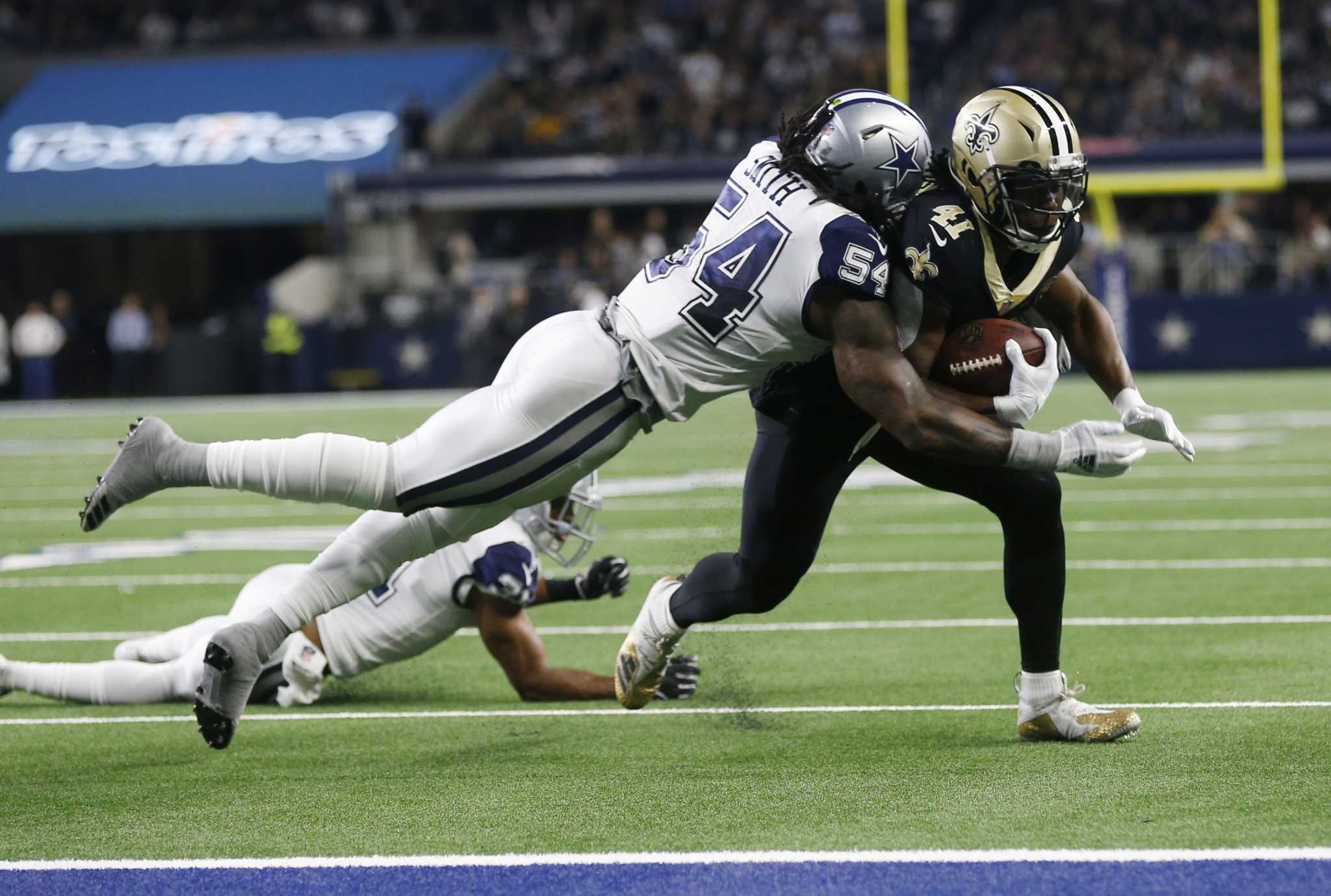 Cowboys stifle Brees, end Saints' 10-game win streak, 13-10 – The