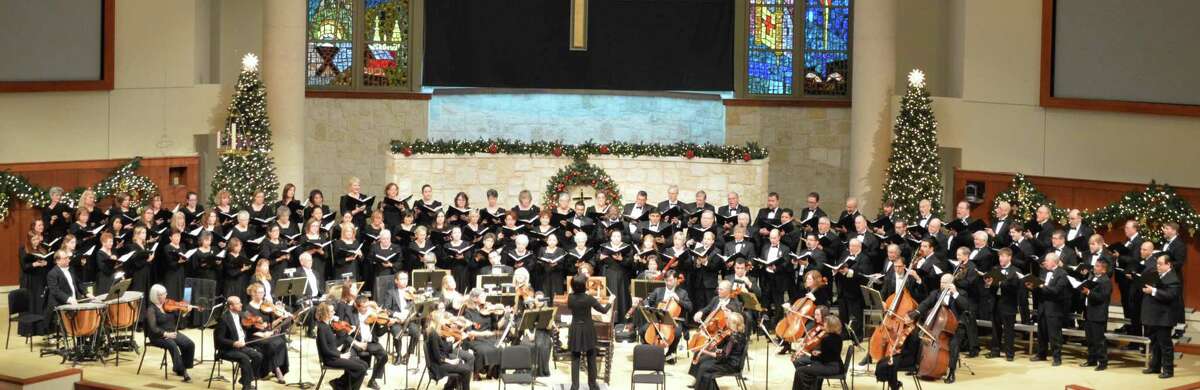 The Mastersingers perform “Messiah” with members of the San Antonio Symphony at Concordia Lutheran Church in 2015.
