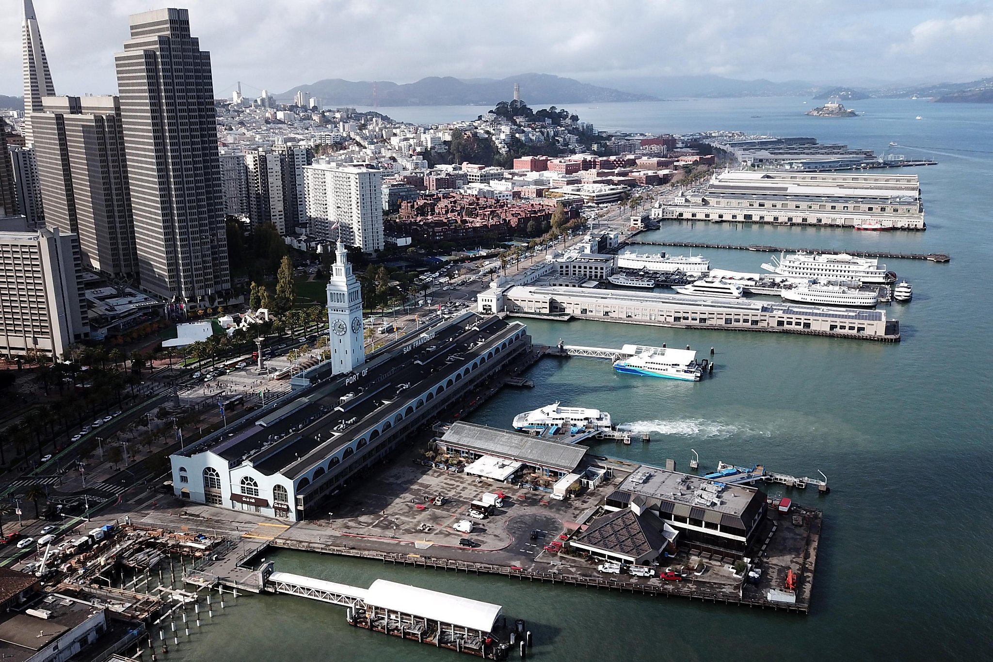 Port of San Francisco - Two New Waterfront Art Pieces Celebrate