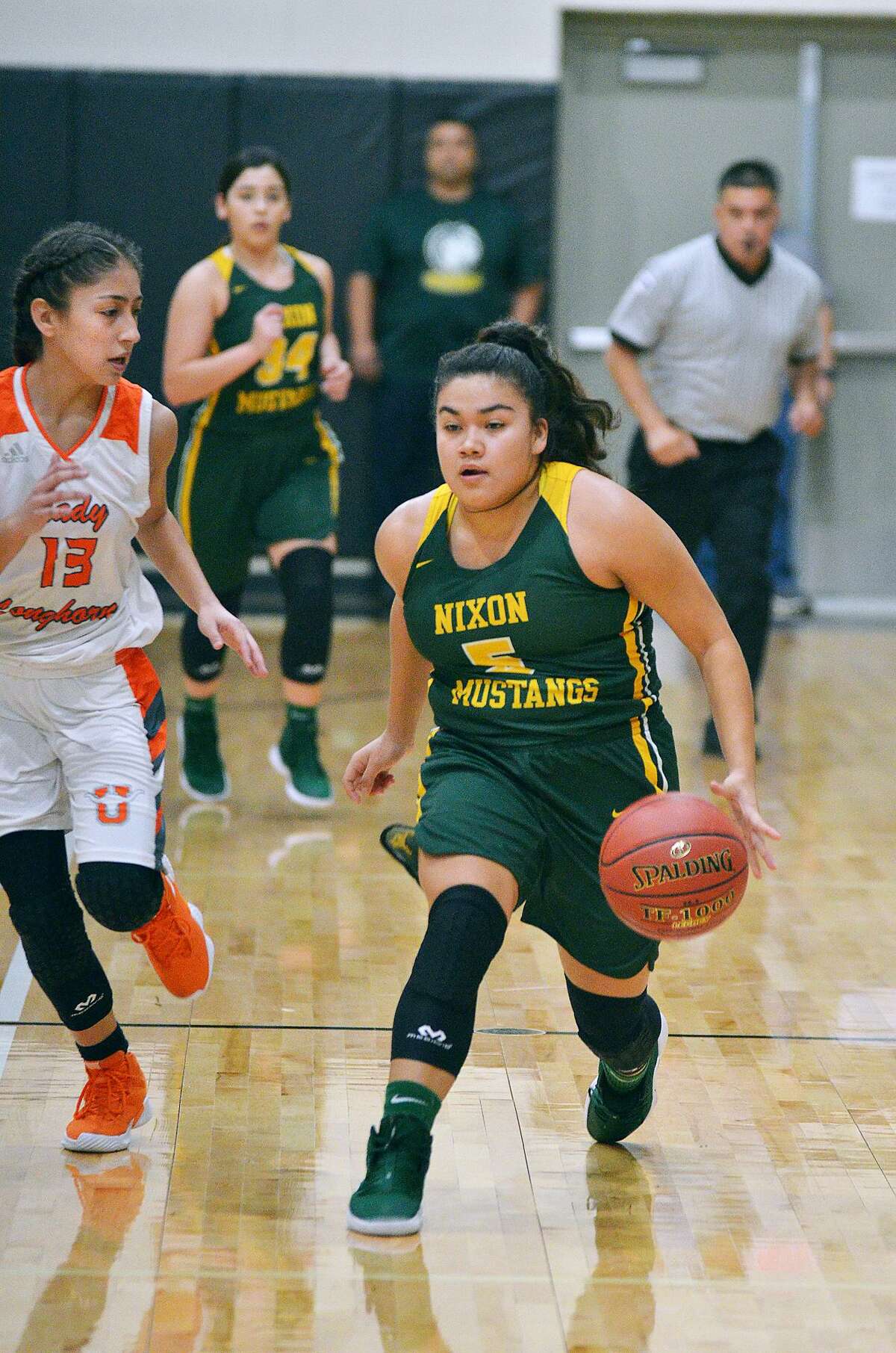 Nixon advanced to the Bronze Bracket semifinals Saturday following up an 84-41 loss to United with a 72-24 win against Cigarroa. Alyssa Mata was one of four Nixon players to score in double figures in the second game with 10 points.