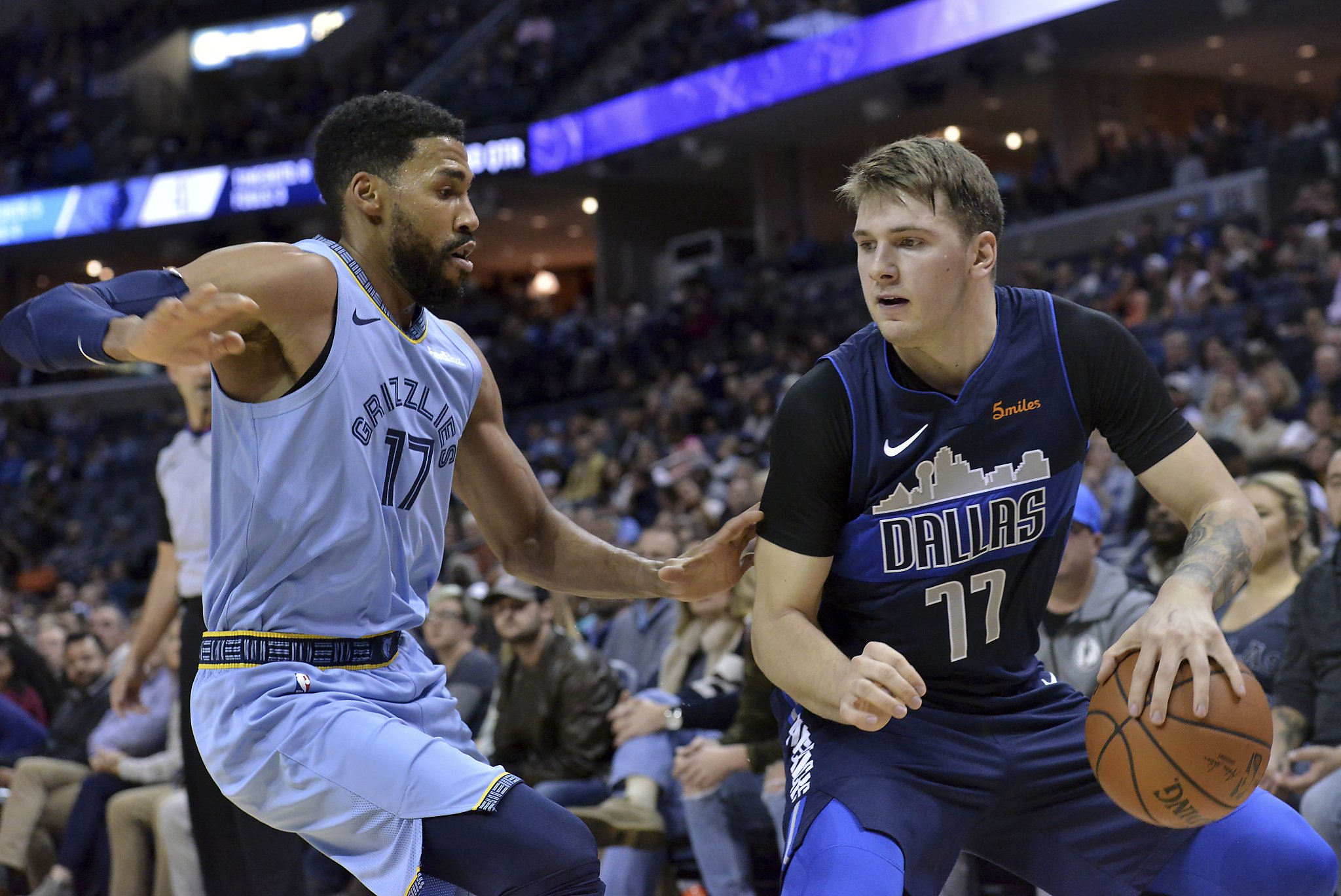 Luka Doncic compares NBA and European defenses