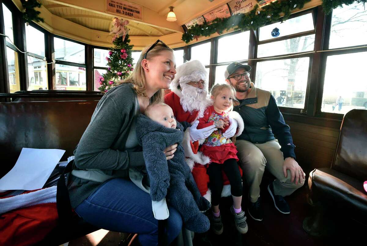 The train keeps a rollin' into the holiday season when Santa comes to East Haven's Shore Line Trolley Museum for Santa's Trolley Winter Wonderland, running along until Dec. 23. Find out more. 
