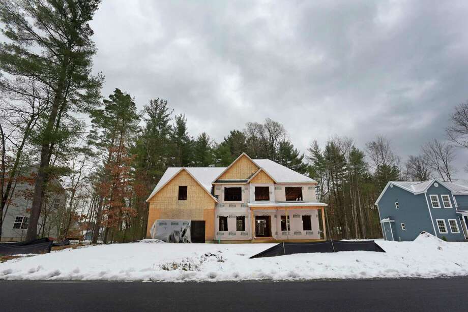 A view of the shell of a home located at 12 Cardiff Circle on Wednesday, Nov. 21, 2018, in Wilton, N.Y. (Paul Buckowski/Times Union) Photo: Paul Buckowski / (Paul Buckowski/Times Union)