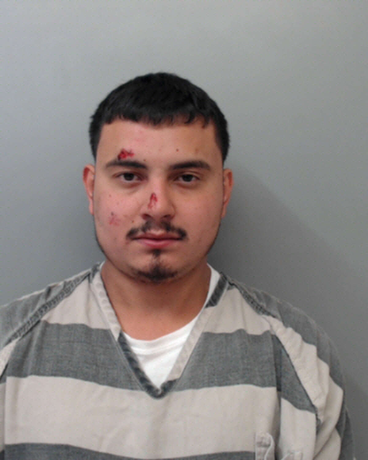 Jose Julian Longoria, 24, was charged with second-degree felony possession of marijuana and evading arrest.