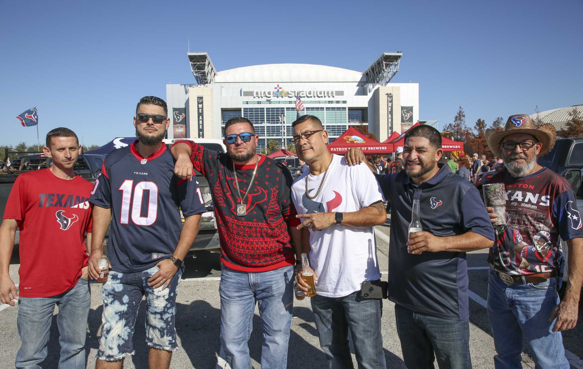 Texans tailgating fans celebrate home opener at NRG Stadium