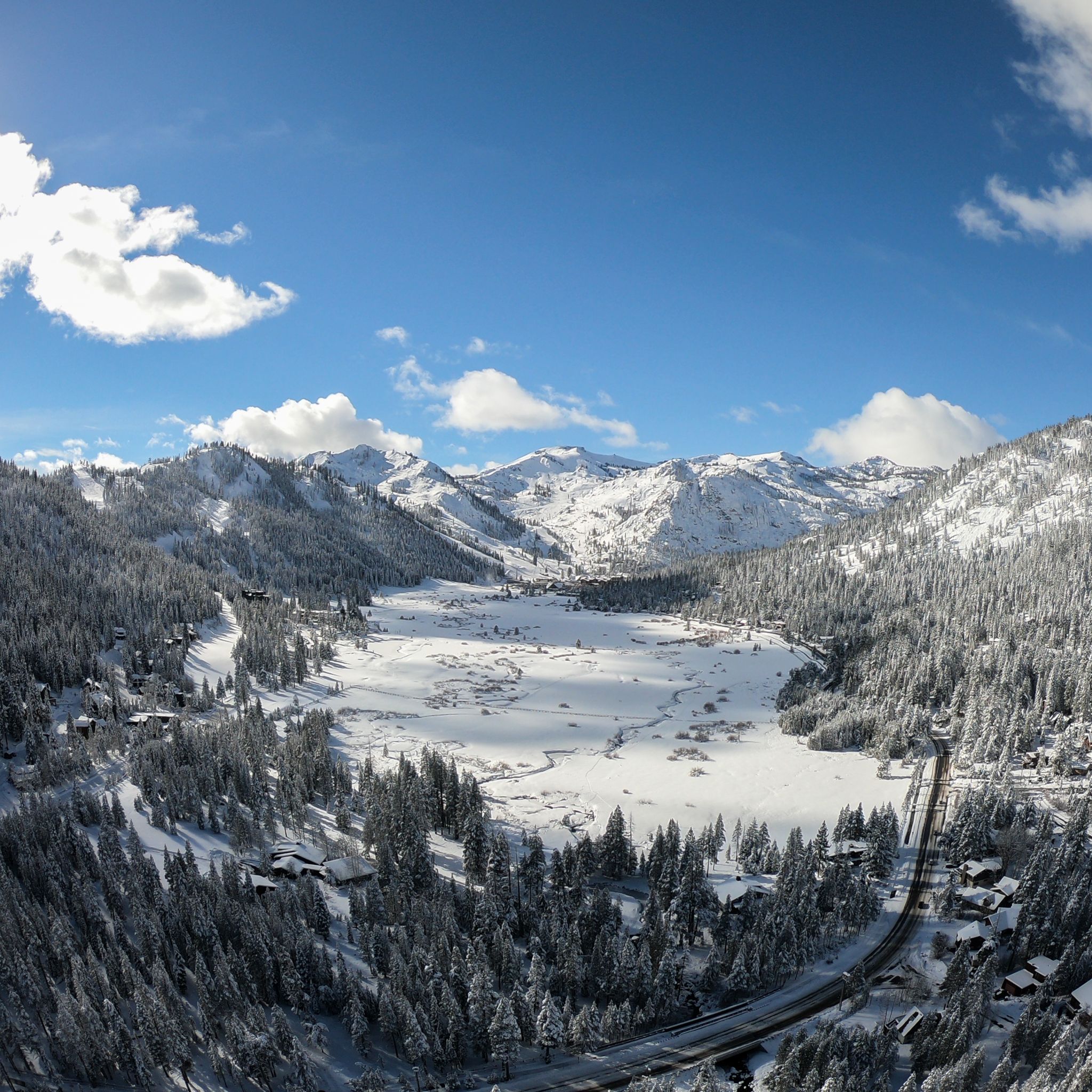 It was dumping snow in Tahoe, and here are photos to prove it