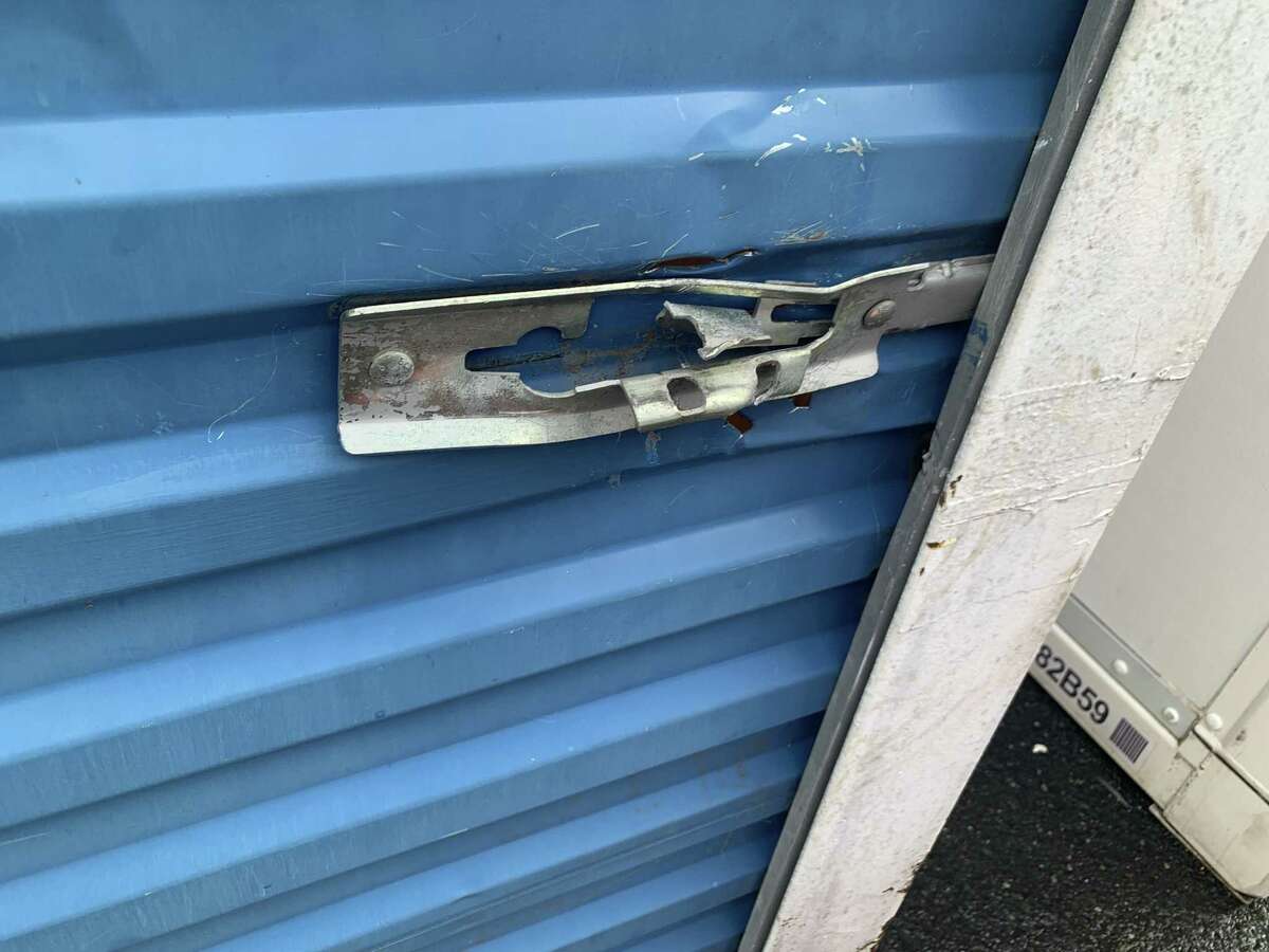 Locks were broken on storage units outside Greater Bridgeport Christian Fellowship Church, which contained donations for a local Toys for Tots program.