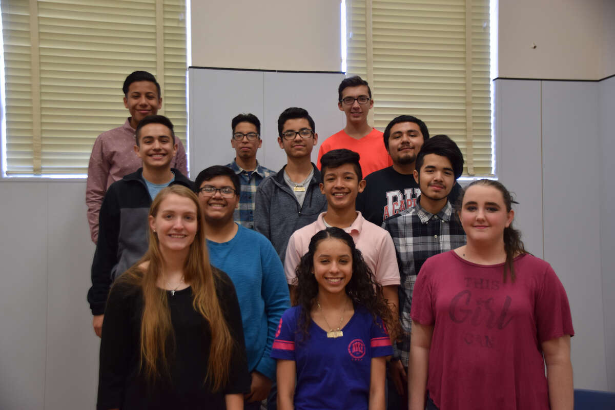 Students earning All-Region Performance Honors: Back Row left to right: Peter Guajardo, Malachi Reyes, Timothy Franklin 3rd Row: Cesar Rodriguez, Anjel Rivas, Abraham Molina 2nd Row: Caleb Aguirre, Joseph Alcozer, Anthony Acosta 1st Row: Camarie Henderson, Isabel Rivas, Kathryn Gravelle Not Pictured: Kyle McClenagan and Erin Wilkinson