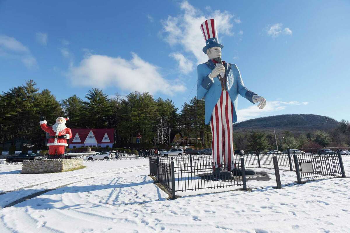 A view of the Magic Forest amusement park on Tuesday, Dec. 4, 2018, in Lake George, N.Y. An event was held at the park on Tuesday to announce a new owner of the park and to talk about a new attraction coming to the park called Dino Roar Valley. (Paul Buckowski/Times Union)