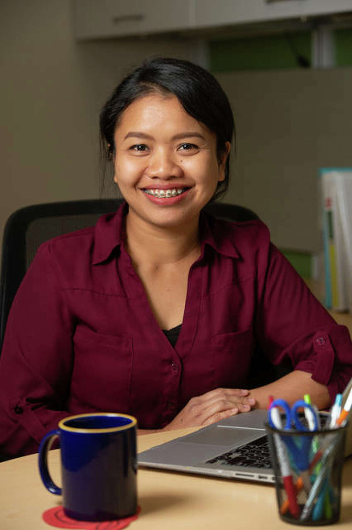Russasmita Sri Padmi, of Indonesia, is a Fulbright US-ASEAN Visiting Scholar in the SIUE STEM Center.