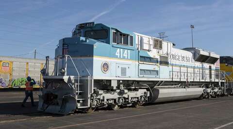 Last Ride A Fitting End For Bush Funeral Procession Beaumont