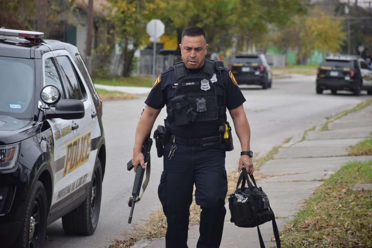 San Antonio police were called to the intersection of Huron and Vermont streets to respond to a shooting on Dec. 5, 2018.
