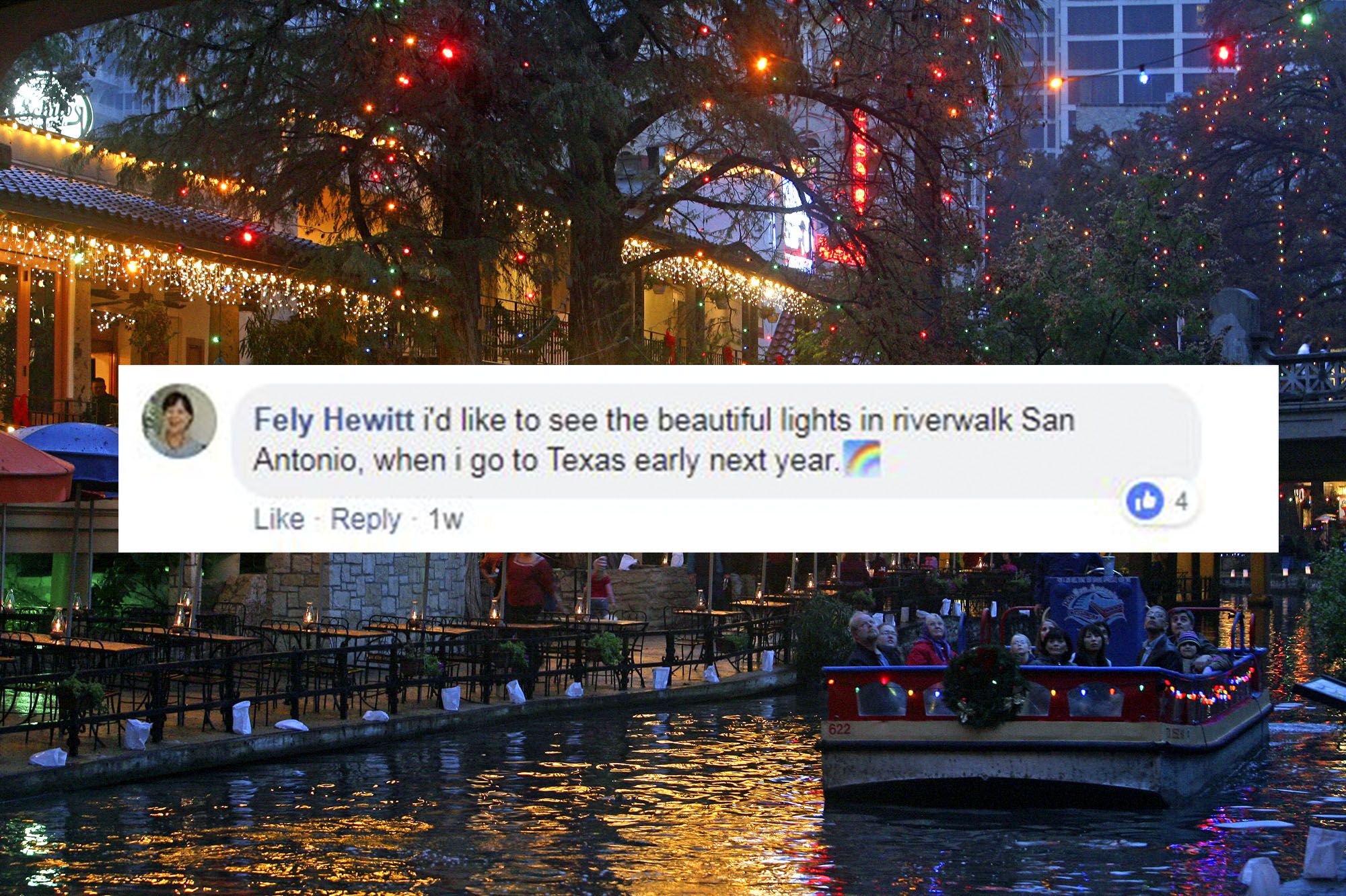 San Antonio River Walk holiday lights tradition continues after